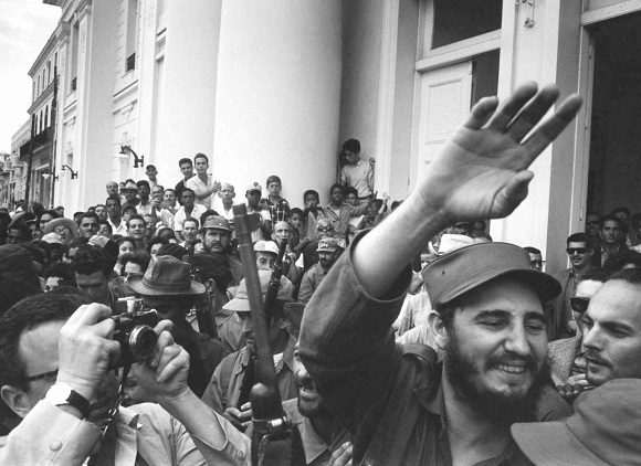 Fidel en Cienfuegos, 1959. Foto: Archivo