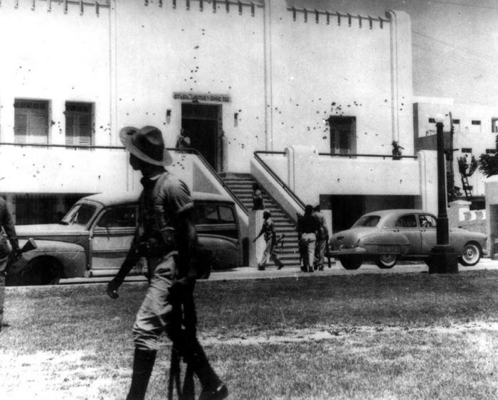 El cuartel Moncada se convirtió en sede del horror. Foto: Archivo Granma