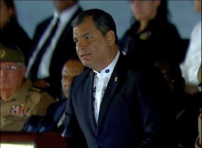 Rafael Correa Delgado, presidente de la República del Ecuador