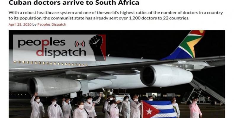 Cuba envió más de mil 200 doctores a 22 países. Foto: PL