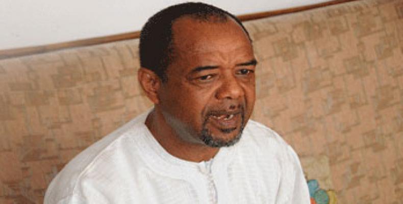 Presidente del Partido Democrático de Guinea Mohamed Touré