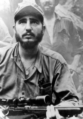 Fidel Castro en la Sierra Maestra