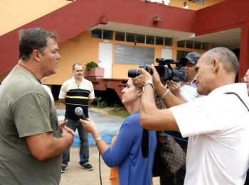 Ramón Labañino habla sobre Fidel Castro y la prensa cubana