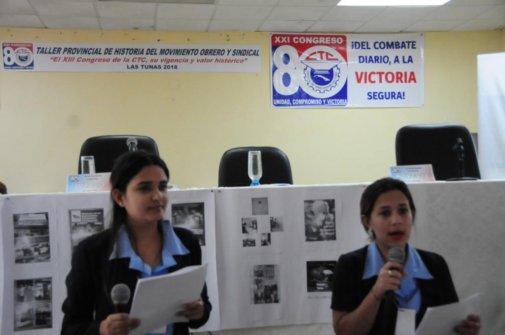 Las 15 ponencias presentadas en el taller de historia del movimiento obrero y sindical cubano ratificó la vigencia de las ideas de Lázaro Peña, de Fidel