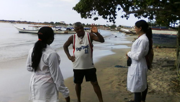 Médicos cubanos en Isla Margaritas