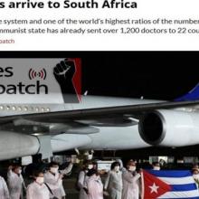 Cuba envió más de mil 200 doctores a 22 países. Foto: PL