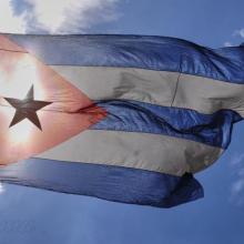 Bandera cubana a contraluz, Rpto. Naroca, Boyeros Foto: Endrys Correa Vaillant