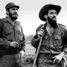Camilo Cienfuegos junto a Fidel Castro