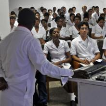 ELAM has graduated students from Third World countries, who otherwise would not have had the opportunity to study medicine. Photo: Yander Zamora