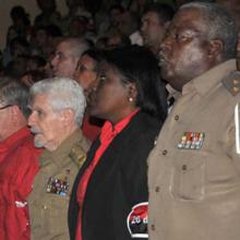 La gala rindió tributo a Fidel y a los héroes y mártires del 30 de noviembre