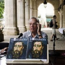 Eusebio Leal durante la presentación de la revista Opus Habana, dedicada a Fidel (Foto: Alexis Rodríguez)