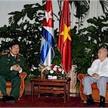 vietnamesische Militärdelegation