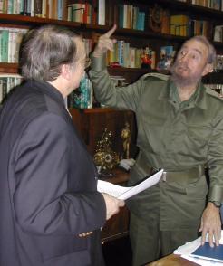 Fidel e Ignacio Ramonet sostuvieron más de un centenar de horas de diálogo 