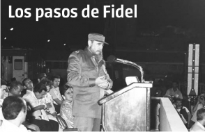 Fidel en la Empresa de Componentes Electrónicos Ernesto Che Guevara de Pinar del Río el 8 de octubre de 1987. fotos: estudios revolución