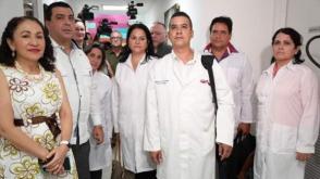 Médicos cubanos llegaron a Nicaragua. Foto: Juan Carlos Hernández Padrón/Facebook.