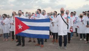 Esta Brigada Henry Reeve tuvo la primicia de ser la primera vez que los galenos cubanos brindan ayuda solidaria en Panamá. Foto: Sitio oficial del Minsap.