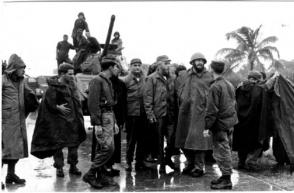 Desde los primeros momentos del azote se hizo presente en el área del desastre la figura del líder de la Revolución cubana, Fidel Castro.