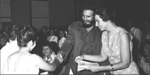 Fidel y Vilma Espín