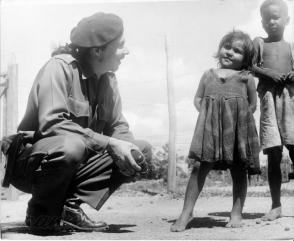 Recorrido del Comandante Raúl Castro por el II Frente Oriental Frank País en 1959. Foto: Archivo de Granma