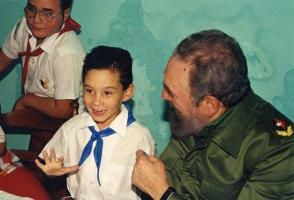 Fidel también llegó a considerar a Elián como un amigo. Foto: Archivo.