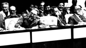 Fidel Castro en el IV Congreso de la Uneac. Granma.
