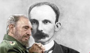 José Martí siempre ha estado en Fidel Castro