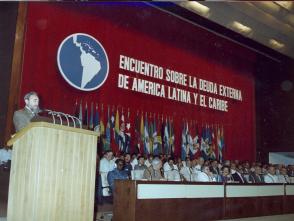 Clausura del Encuentro sobre la Deuda Externa de América Latina
