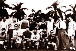 Fidel Castro Ruz en el colegio de Belén, 1944