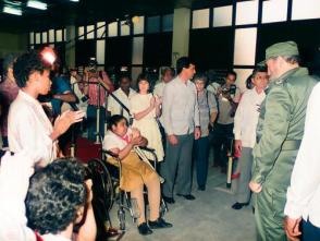 Inauguración de la escuela especial “Solidaridad con Panamá”