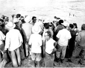 Fidel Castro en la Ciénaga de Zapata