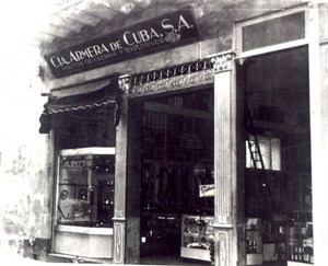 Armería de la Habana Vieja, uno de los sitios asaltados durante la Huelga General del 9 de Abril de 1958. Foto: Archivo