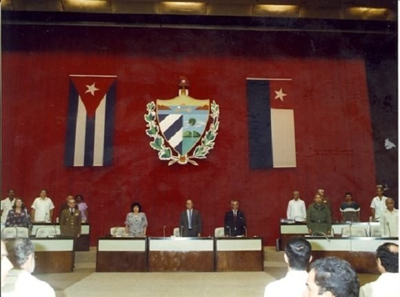 Fidel en el XII Período Ordinario de Sesiones en la Asamblea Nacional del Poder Popular, el 29 de octubre de 1992