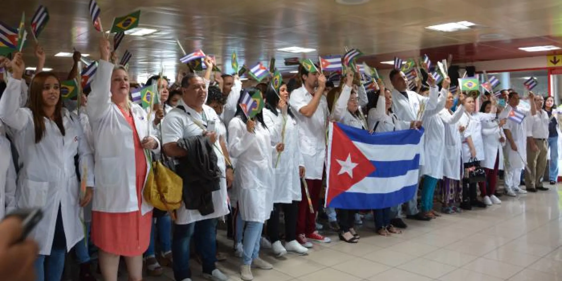 Nuestros médicos vienen dispuestos a cumplir nuevos compromisos. Foto: Juvenal Balán