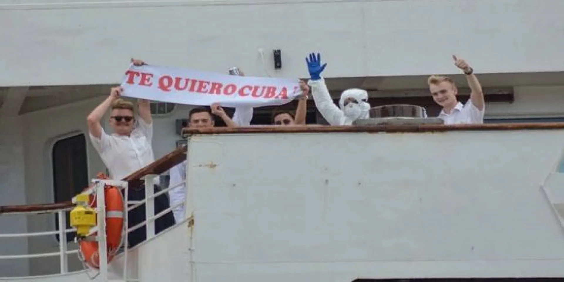 Barco británico: Foto: Ricardo López Hevia/Granma.
