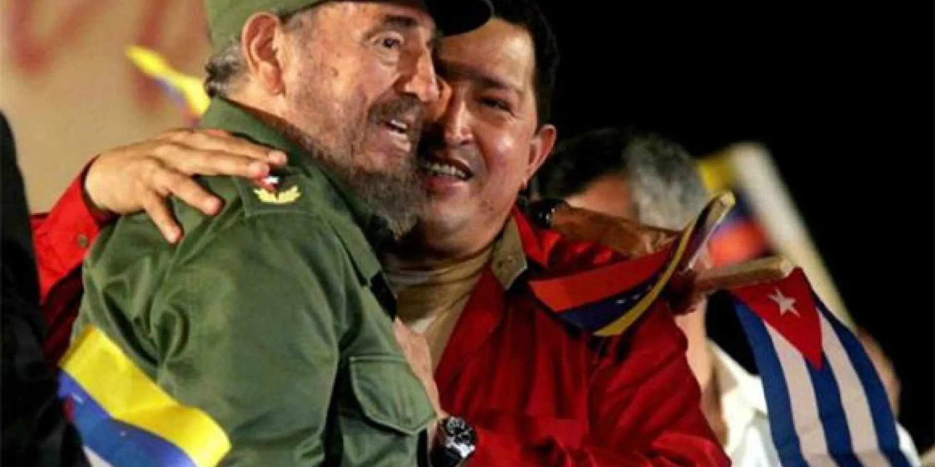 Chávez y Fidel. Foto: Archivo