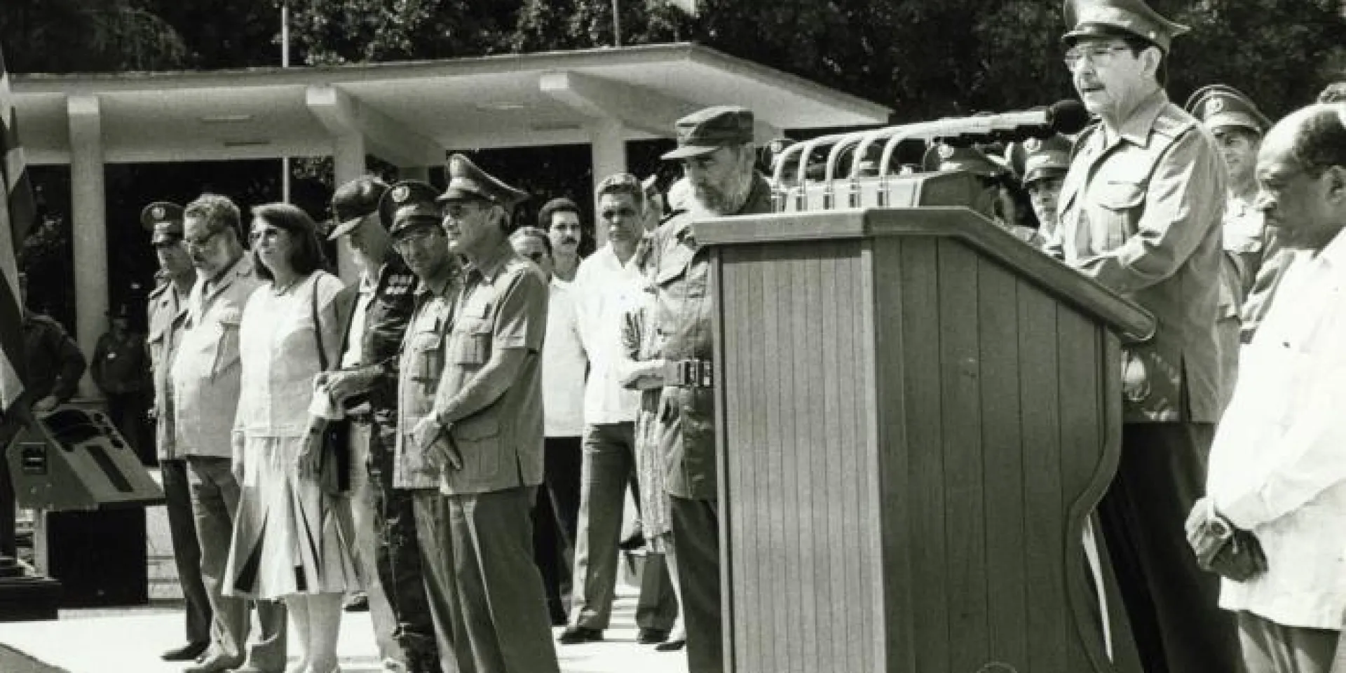 «Informo il nostro popolo e informo lei, Comandante in Capo: l’Operazione Carlota è terminata!», disse il Generale d’Esercito Raúl Castro nel 1991. Foto: Orlando Cardona
