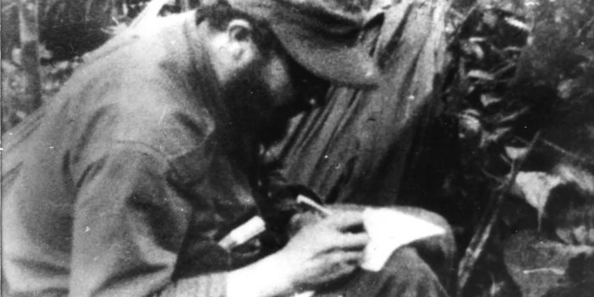Fidel Castro en la Sierra Maestra Foto: Archivo Granma