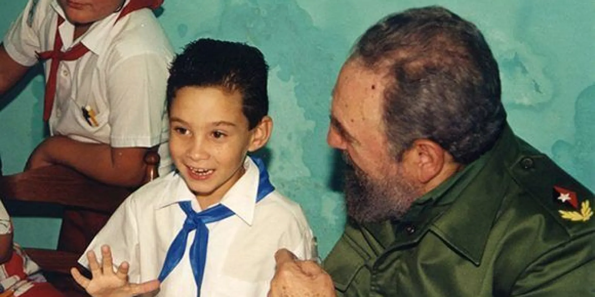 Fidel también llegó a considerar a Elián como un amigo. Foto: Archivo.