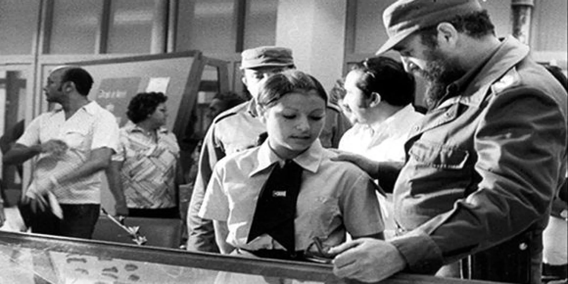 Fidel Castro inaugura el primero de septiembre del año 1977. Foto: Archivo.