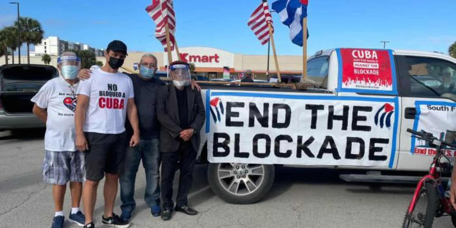 Caravanas por Cuba y contra el bloqueo en varias ciudades de Estados Unidos y Canadá Foto: Tomada de Twitter