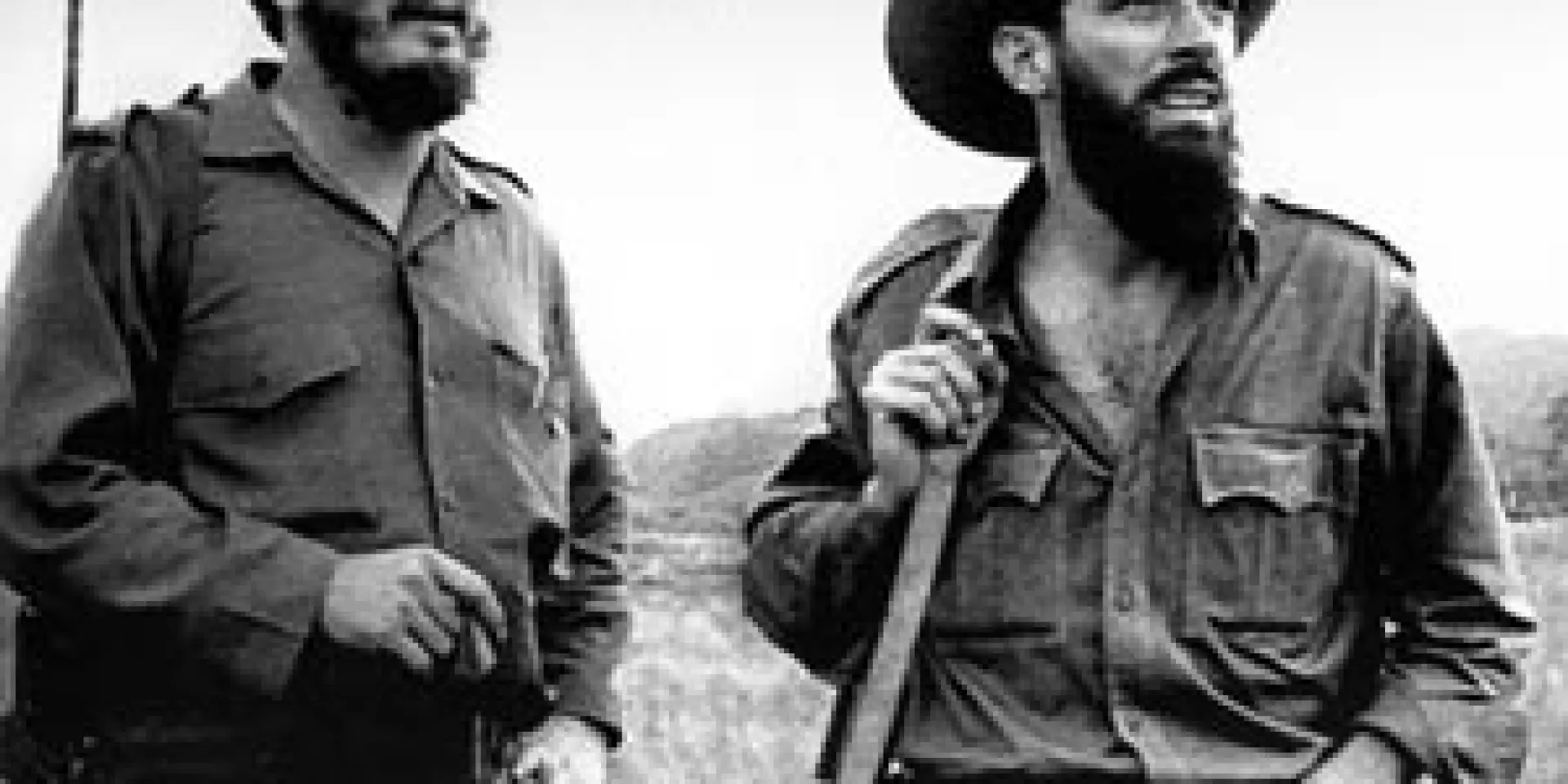 Camilo Cienfuegos junto a Fidel Castro