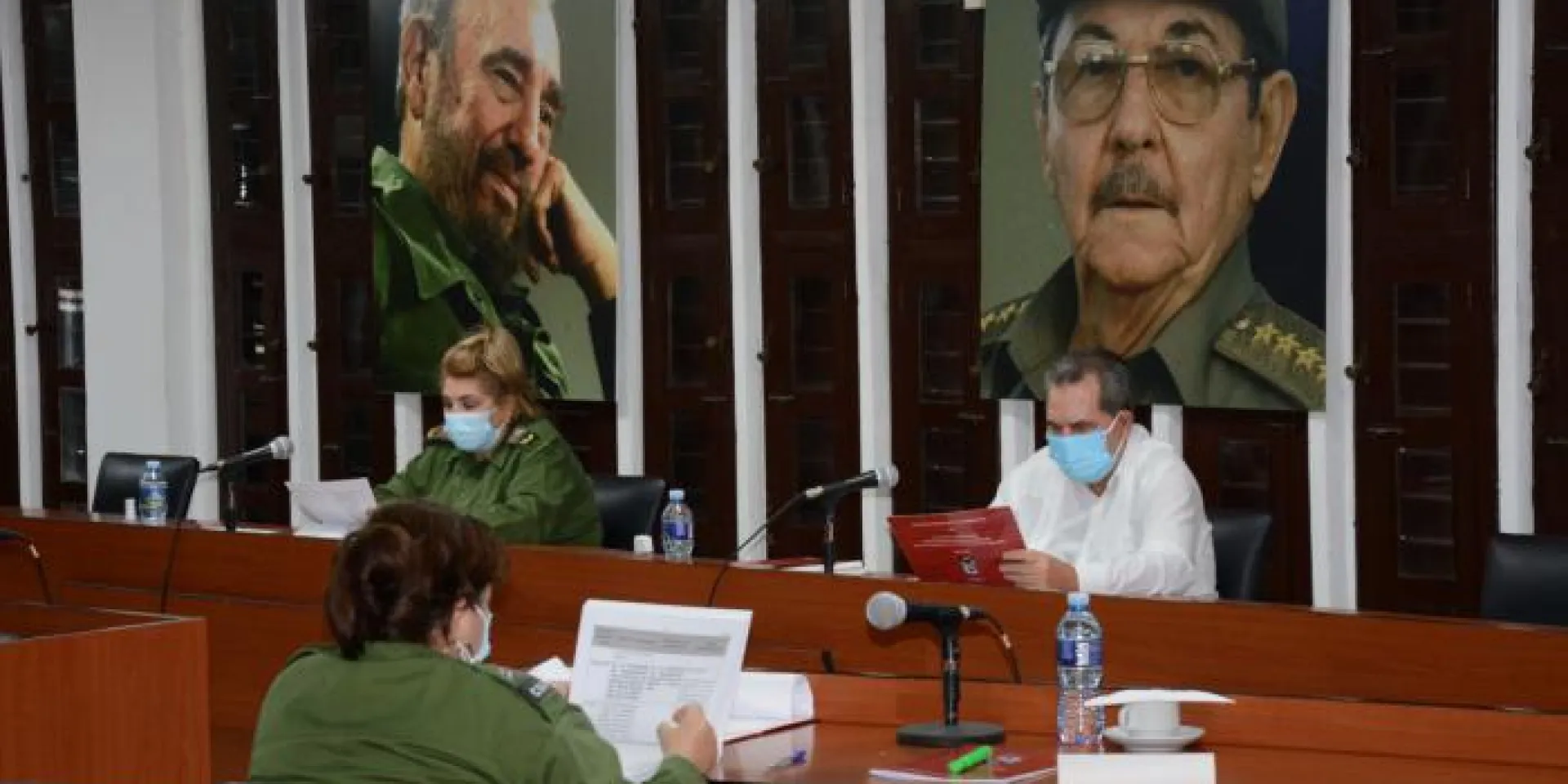 La importancia de fortalecer el papel dirigente del Partido y su rol determinante en todos los procesos vitales de la sociedad, fueron temas presentes en el sentir de los delegados. Foto: Juan Antonio Borrego