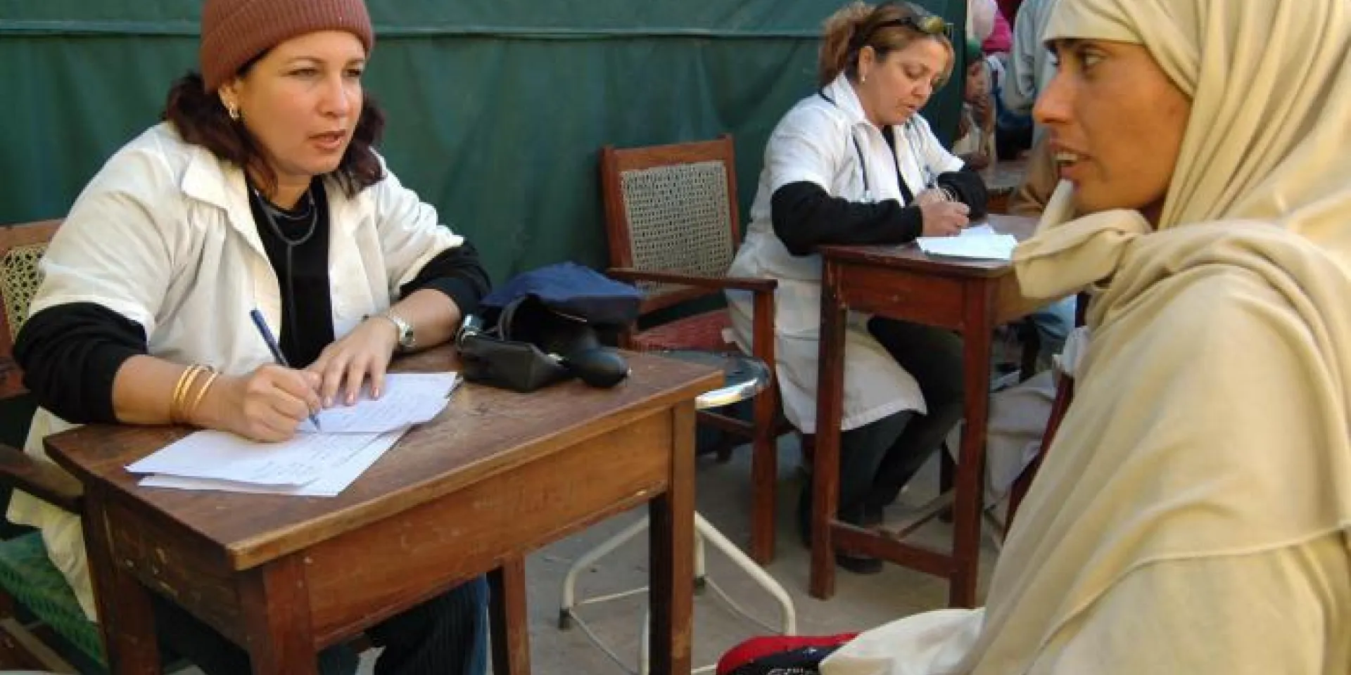 En el 2005, la brigada médica cubana en Pakistán atendió a más de 1 700 000 pacientes. Foto: Juvenal Balán