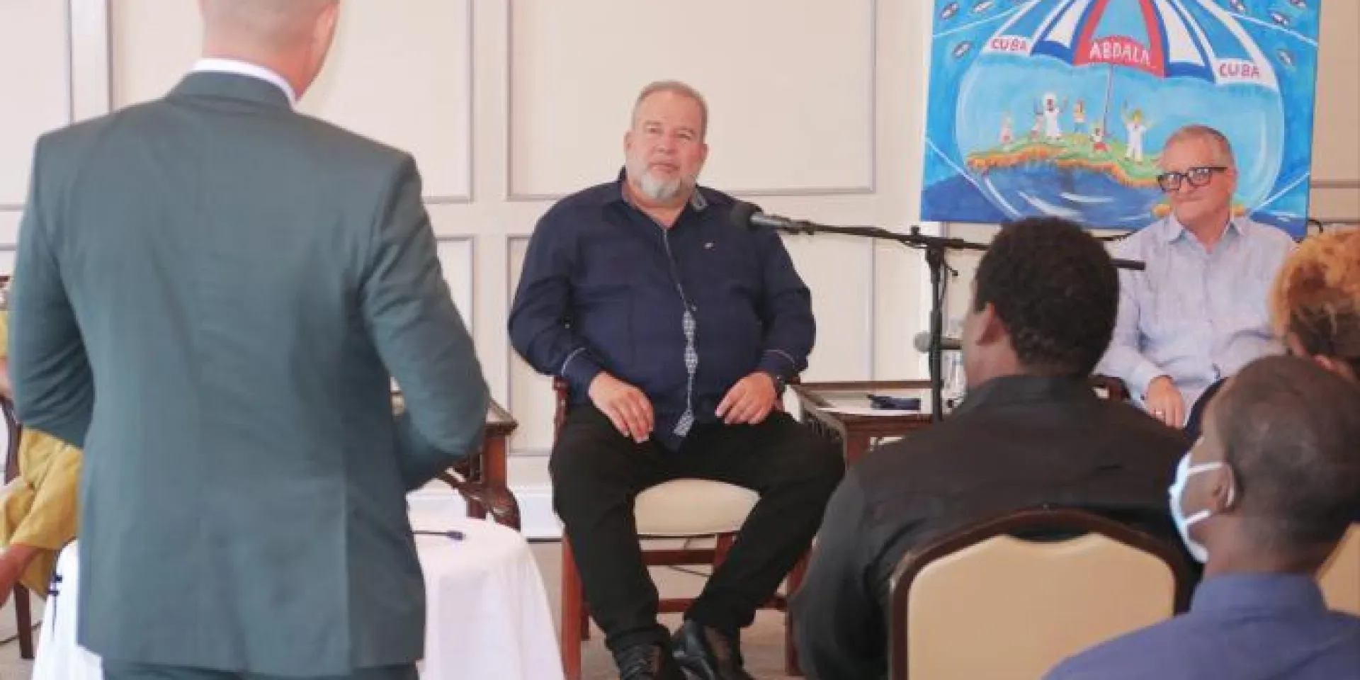 «Ha sido una buena reunión de trabajo, incluso con polémicas que enriquecieron los debates», dijo Marrero Cruz sobre la cita en Las Bahamas. Foto: Estudios Revolución
