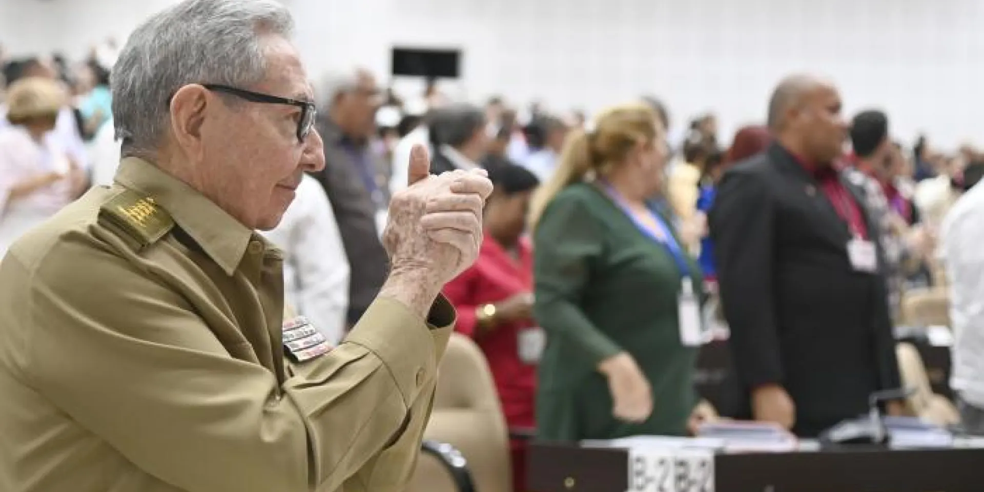 El Líder de la Revolución Cubana, General de Ejército Raúl Castro Ruz, estuvo presente en todas las jornadas de este Primer Periodo de Sesiones. Foto: Estudios Revolución