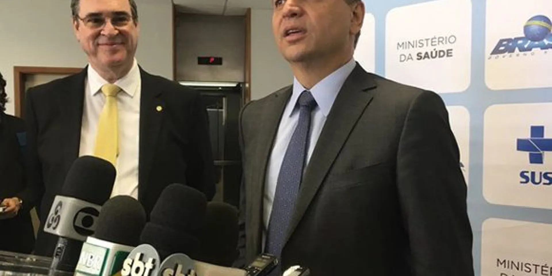 El ministro de Salud de Brasil, Ricardo Barros. Foto: Globo.