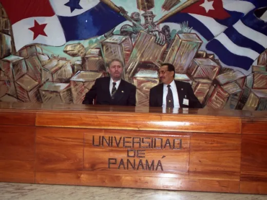 In der Universität von Panamá In der Universität von Panamá