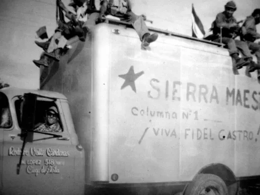 Paso de la Caravana de la Libertad por Ciego de Ávila