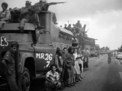 Paso de la Caravana de la Libertad por Ciego de Ávila