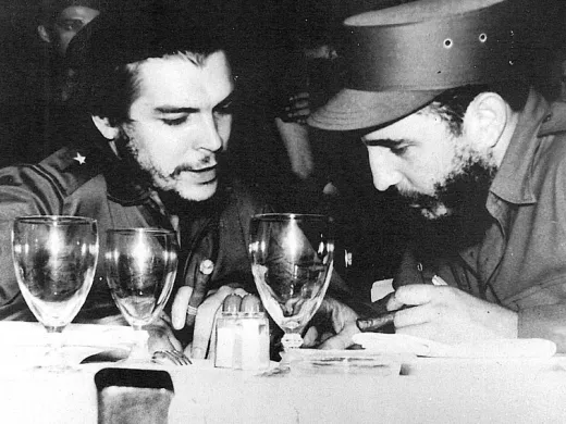 Fidel Castro y Ernesto Che Guevara en 1959